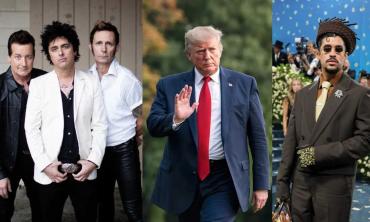 Trump dishes on Super Bowl performers Bad Bunny, Green Day