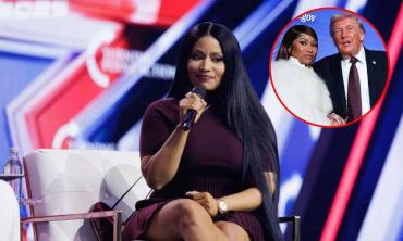 'Cancel Nicki Minaj': Outcry after rapper holds hands with Donald Trump