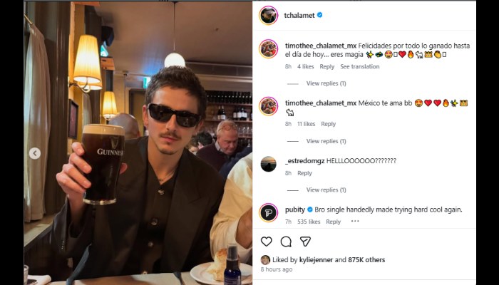 Kylie Jenner backs Timothee Chalamet amid cheating allegations