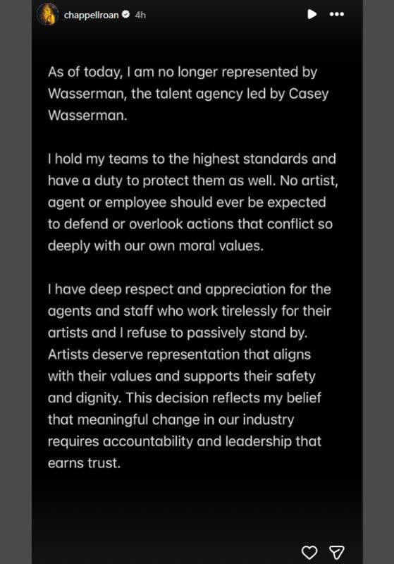 Chappell Roan end ties with LA Olympics chief after Epstein files reveal