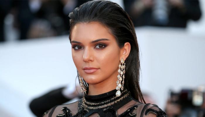 Kendall Jenner spotted at star-studded Super Bowl