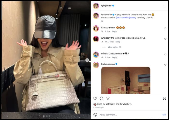 Kylie Jenner reveals Valentines Day gift amid Timothee cheating buzz