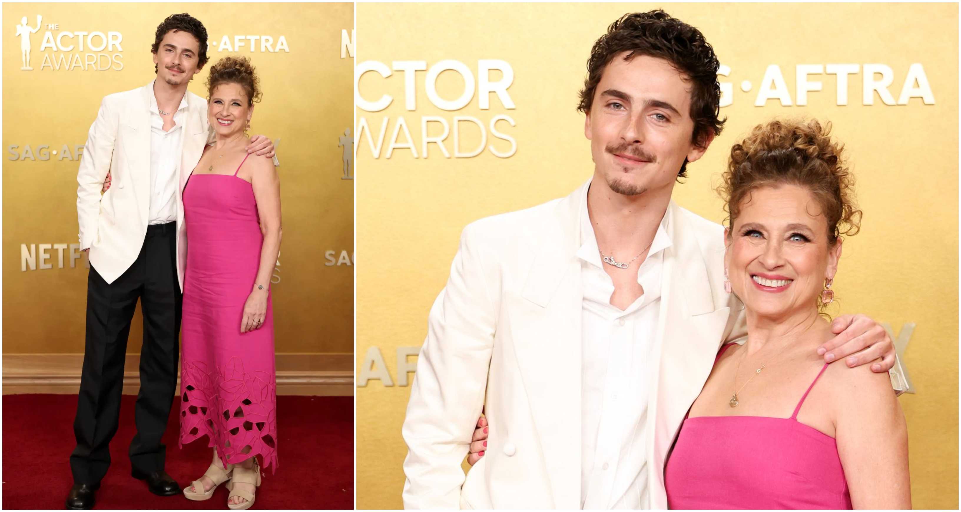 Timothee Chalamet swaps Kylie Jenner for special plus one at Actor Awards