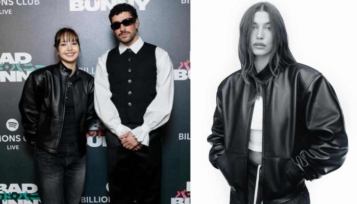 Lisa wears Justin Bieber’s brand for Bad Bunny show