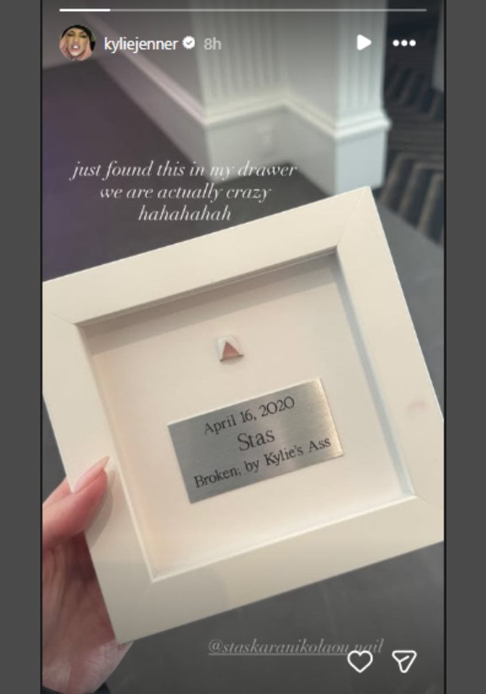 Kylie Jenner reveals never before seen memoriam from 2020