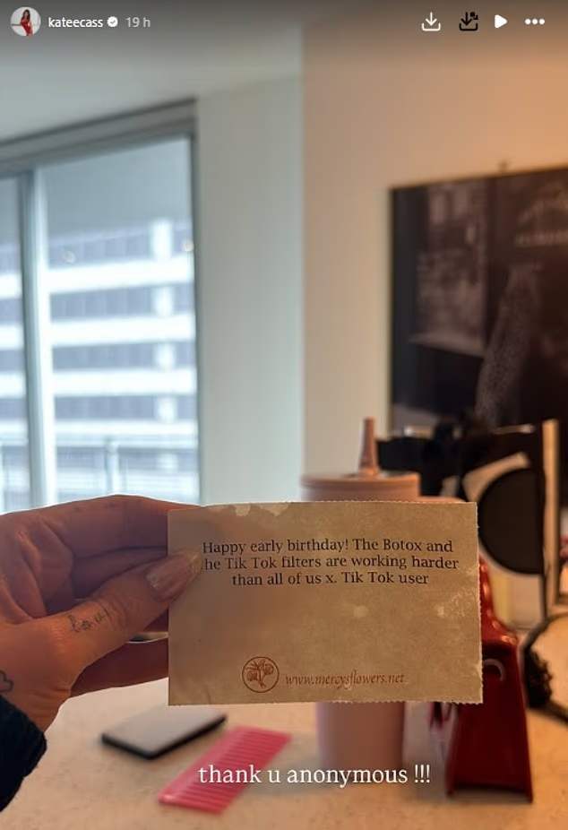 Late Liam Payne’s girlfriend Kate Cassidy faces troll’s cruel prank