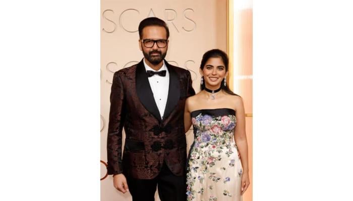 Isha Ambani stuns Oscars debut in vintage Valentino
