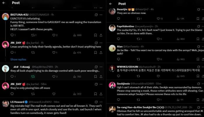 BTS sparks major concern as they talk rudely with bandmate, Jin