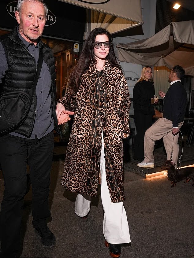 Anne Hathaway in Milan