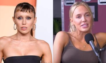 Miley Cyrus drags 'Call Her Daddy' host Alex Cooper at premiere