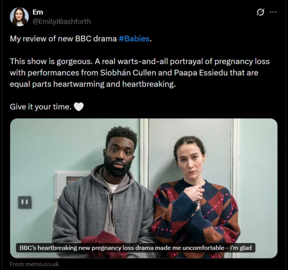 ‘Harry Potter’ star Paapa Essiedu aims for major change via ‘Babies’