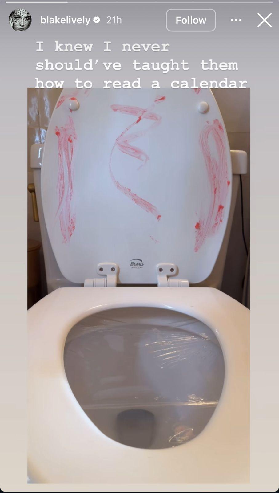 Blake Lively regrets parenting move after epic toilet prank