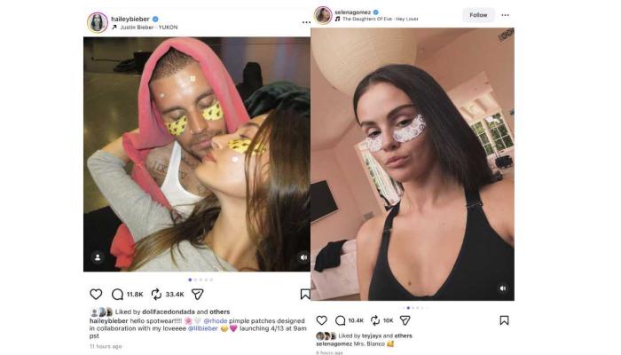 Selena Gomez ‘mocks’ Justin Bieber, Hailey collaboration for Rhode