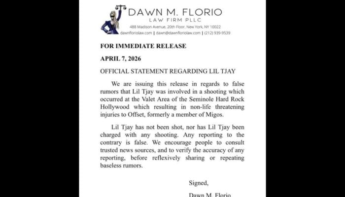 Lil Tjay breaks silence in Offset shooting case amid concerning reports