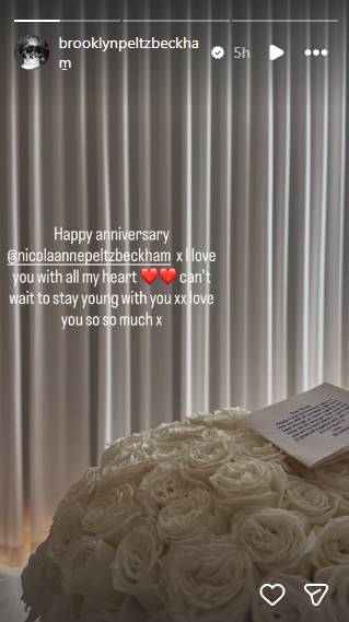 Brooklyn Beckham marks 4th anniversary with Nicola Peltz amid family feud