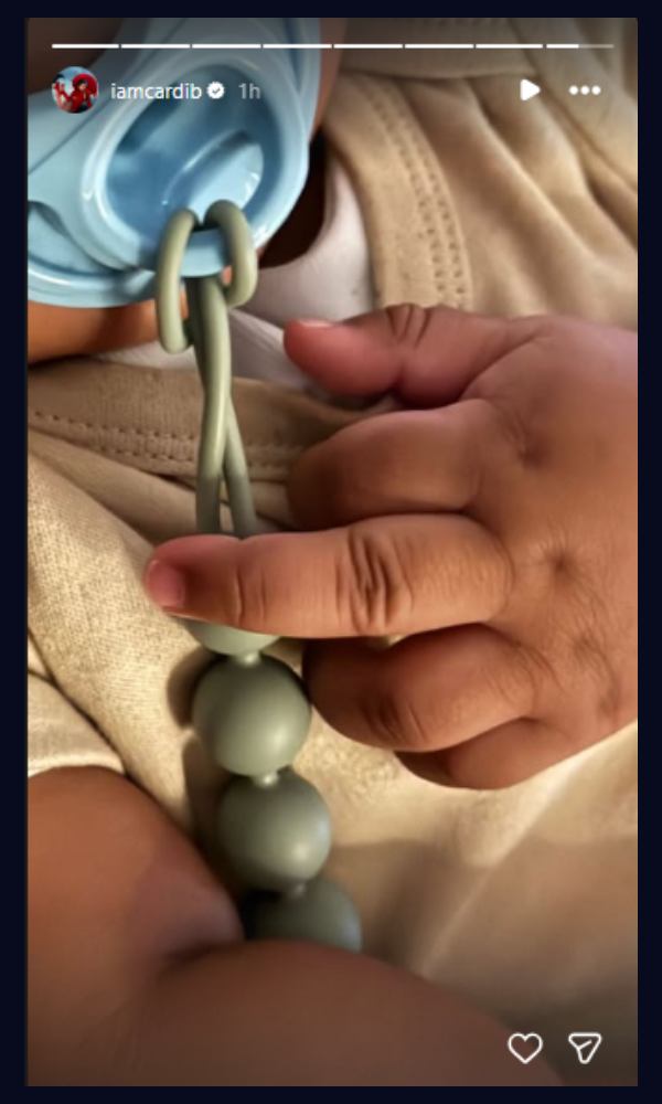 Cardi B son mocks haters in first glimpse amid reconciliation buzz