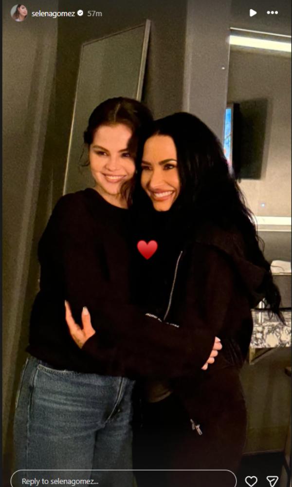 Selena Gomez gushes about Demi Lovato vocals after rare reunion