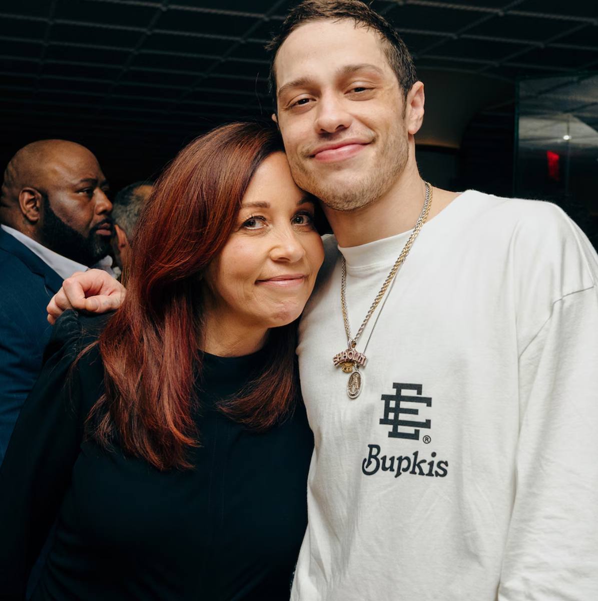 Pete Davidson with mother Amy Waters Davidson