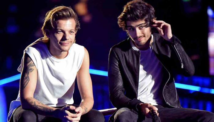 Louis Tomlinson and Zayn Malik