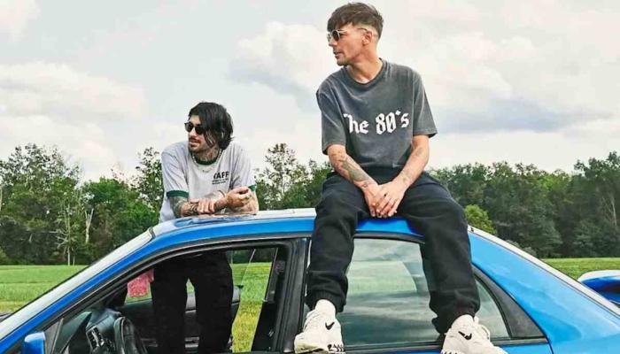 Zayn Malik and Louis Tomlinson