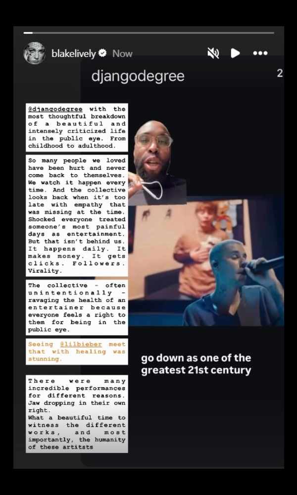 Blake Lively gushes about Justin Bieber bouncing back after healing