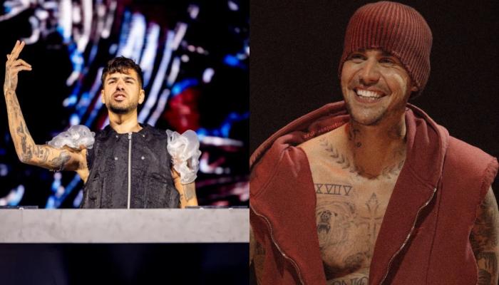 Justin Bieber and Anyma