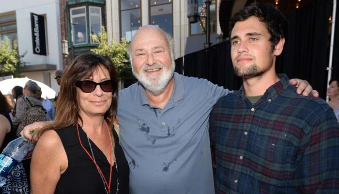 Nick Reiner with parents