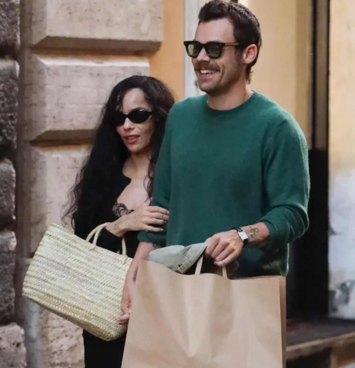 Harry Styles and Zoë Kravitz