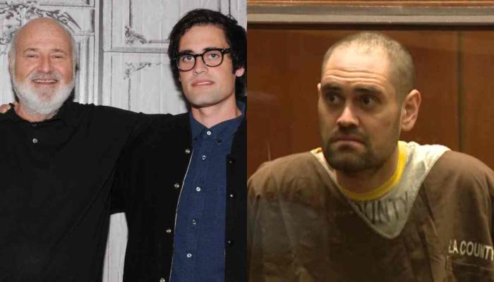 Nick Reiner with father Bob Reiner