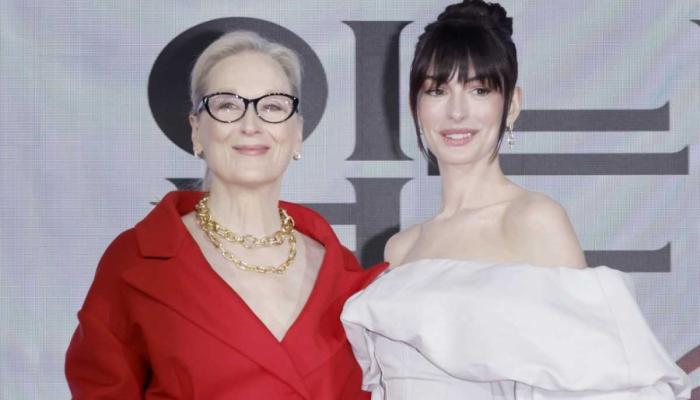 Anne Hathaway and Meryl Streep fuels buzz with viral interaction