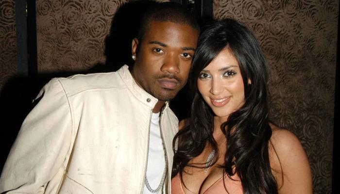 Ray J with Kim Kardashian