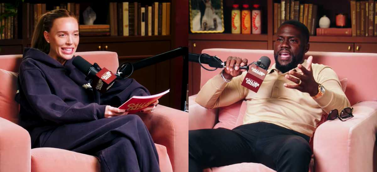 Kevin Hart and Call Her Daddy host Alex Cooper