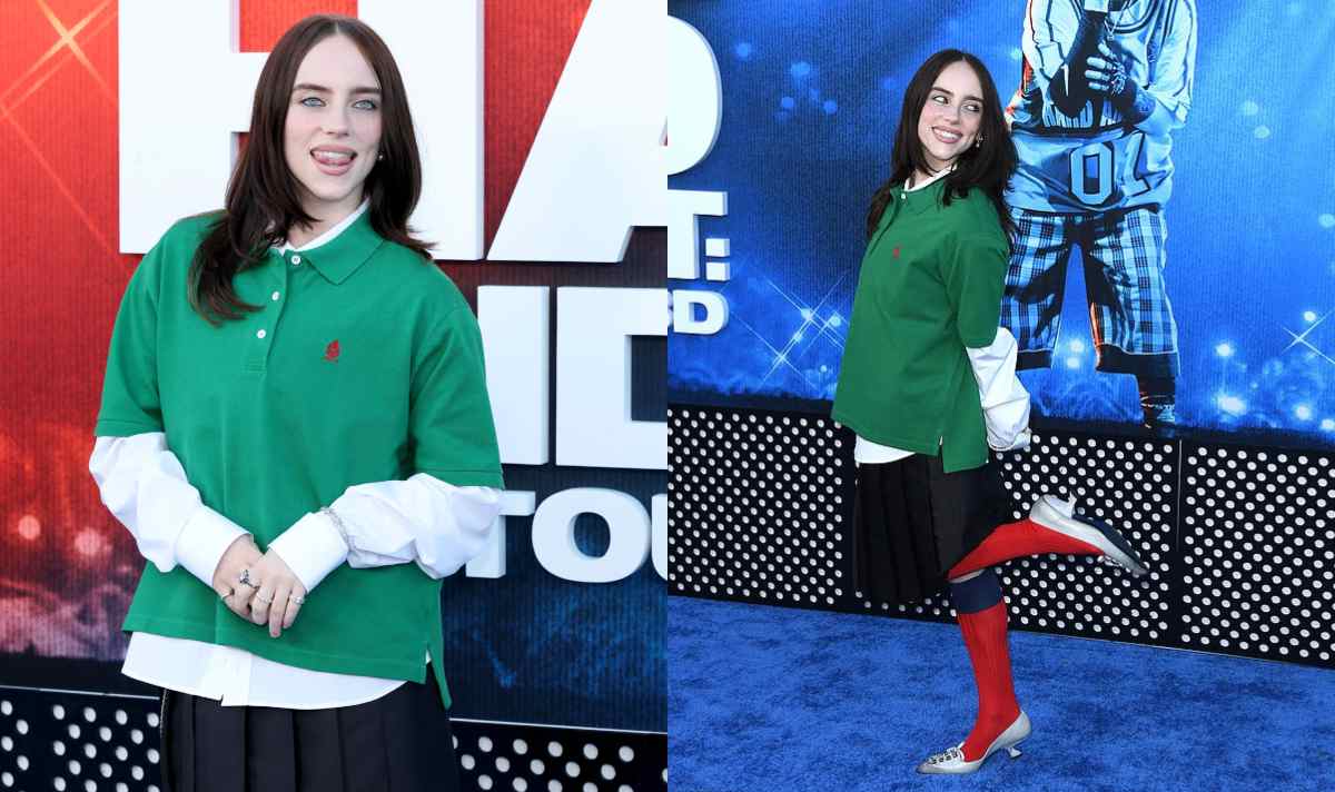 Billie Eilish turns heads at Hit Me Hard and Soft LA premiere