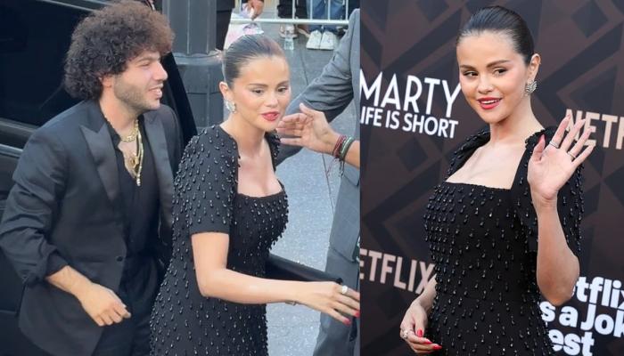 Selena Gomez, Benny Blanco shut down Met Gala snub rumors at Martin Short Premiere