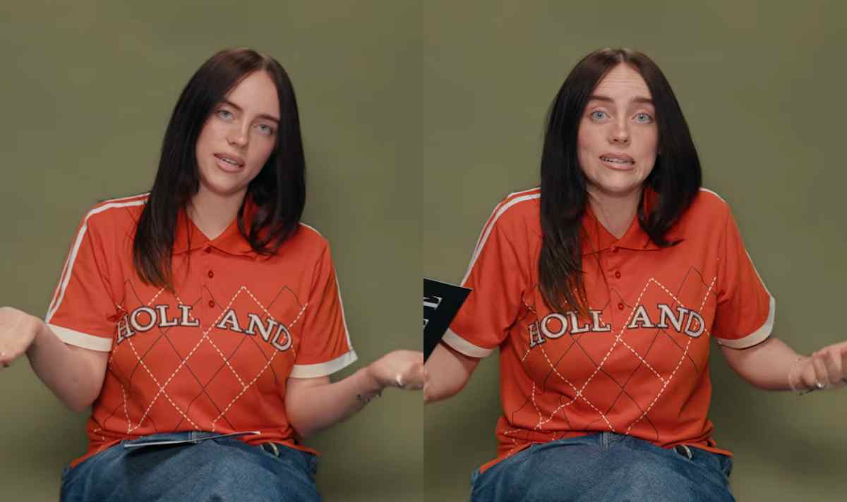 Billie Eilish in interview with Elle