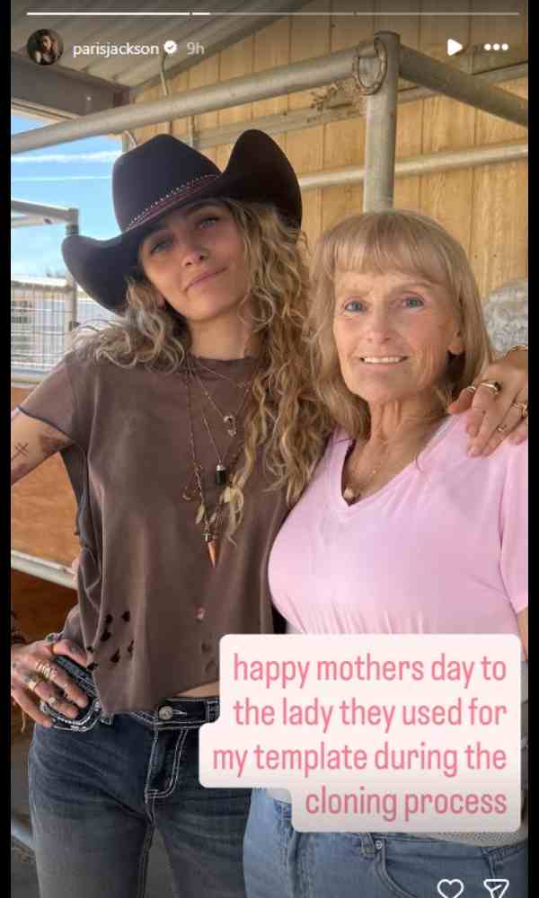 Paris Jackson reunites with Michael Jacksons wife for special day