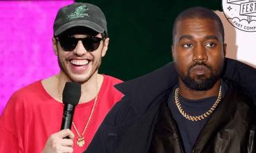 Kanye West watches as Pete Davidson drags stars at Kevin Hart roast show