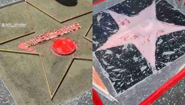 Miley Cyrus Walk of Fame star first look sends fans into frenzy