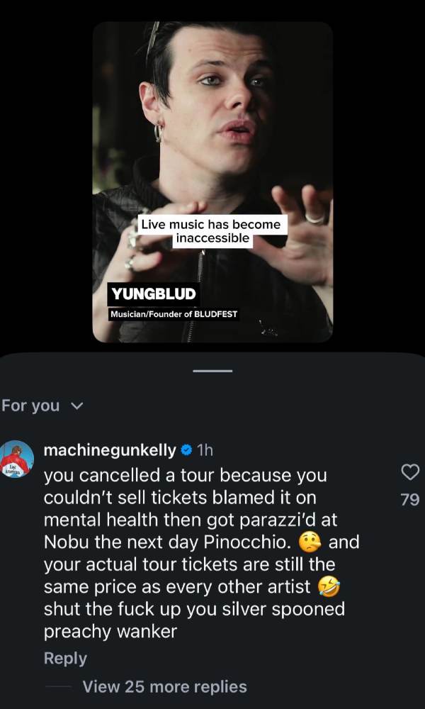 MGK revives feud with Yungblud for shocking reason