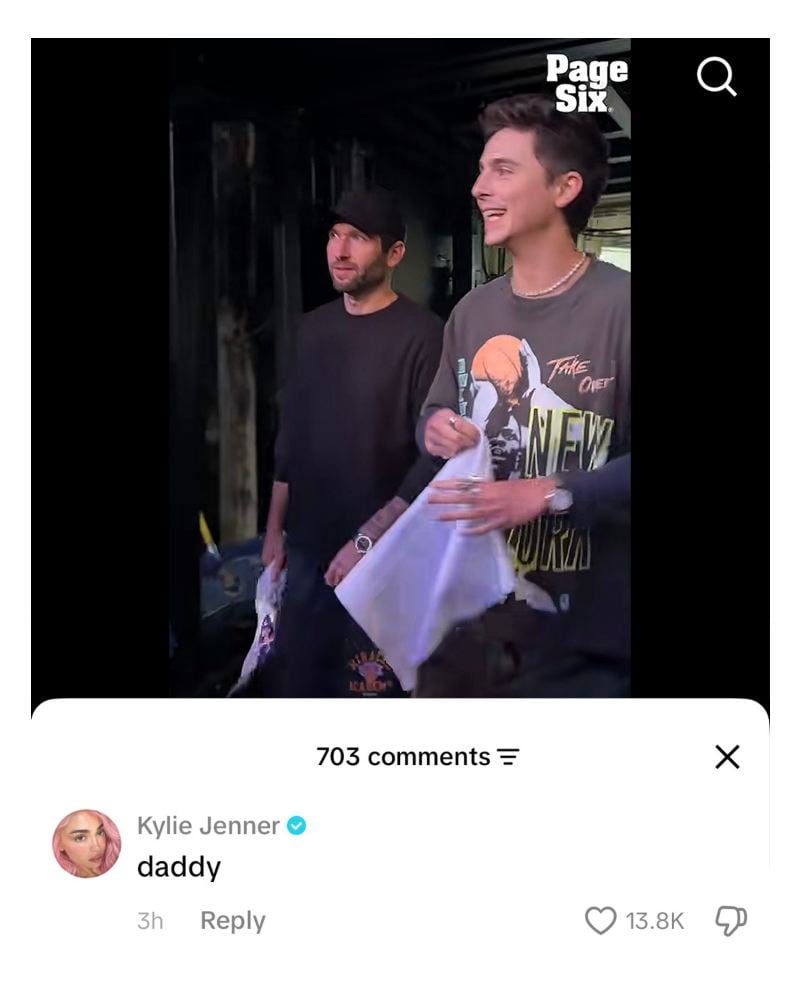 Kylie Jenner faces trolls for publicly flirting with Timothee Chalamet