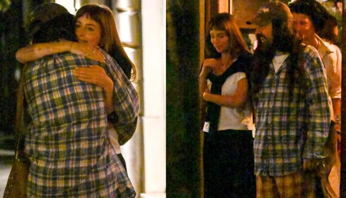 Dakota Johnson reunites with long-time friend, Alessandro Michele