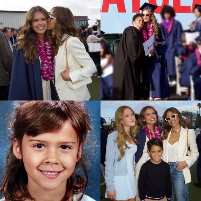 Jessica Alba with daughter Honor