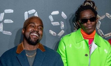 Young Thug supports Kanye for major milestone after Istanbul show