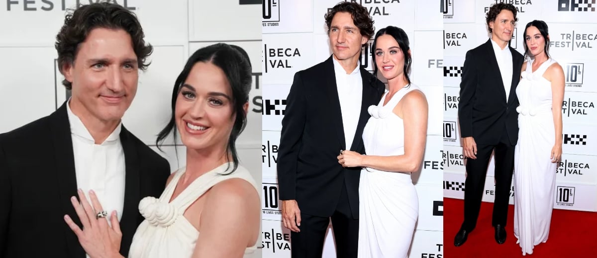 Katy Perry, Justin Trudeau make red carpet debut at Tribeca Festival