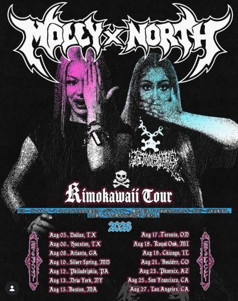 North West tour dates