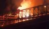 Brooklyn Bridge blaze sparks panic during July 4 fireworks in New York