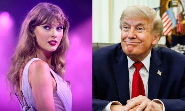 Donald Trump makes false announcement about Taylor Swift after wedding