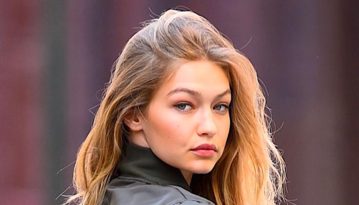 Gigi Hadid stuns in dramatic headpiece at Balenciaga couture