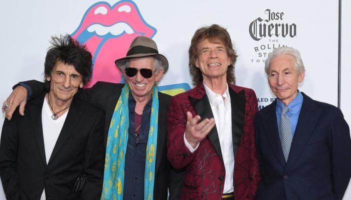 Rolling Stones celebrate new album launch