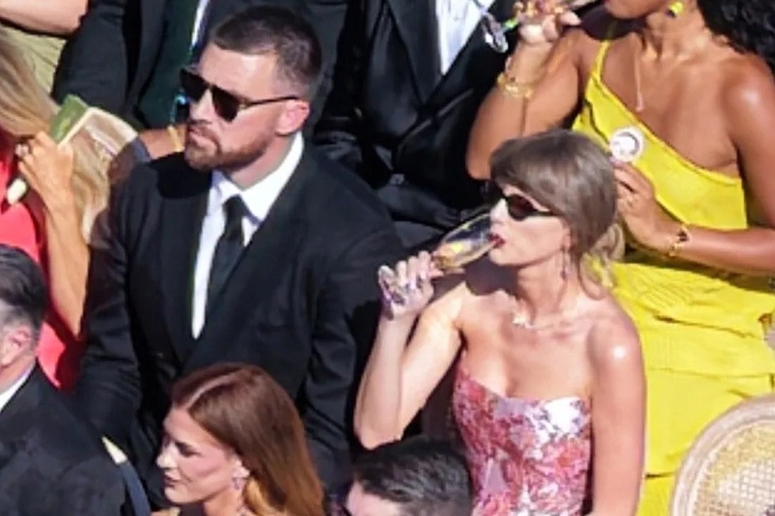 Taylor Swift and Travis Kelce